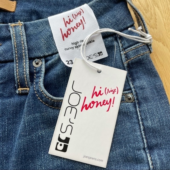 NWT JOE’s JEANS HI RISE HONEY CURVY SKINNY ANKLE JEANS  IN JONI - 23 - Picture 9 of 13